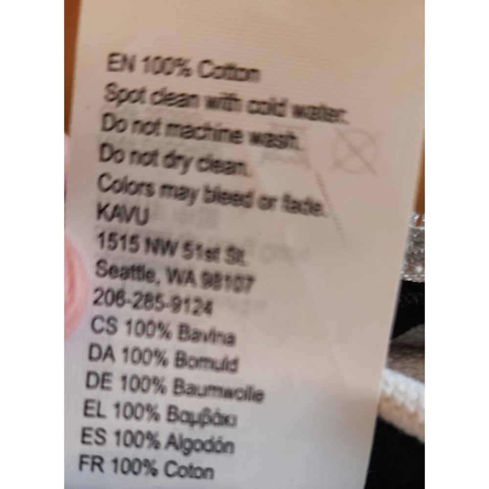 Kavu Rope Sling Bag Cotton Shoulder Crossbody Backpack‎ Camping Surfboard - Picture 7 of 8